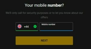 bwin Welcome Offer Mobile Number