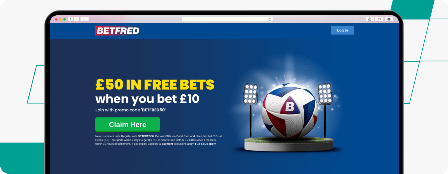 betfred web offer desktop