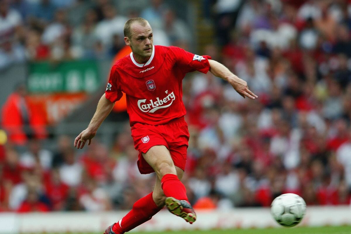 Danny Murphy while playing for Liverpool