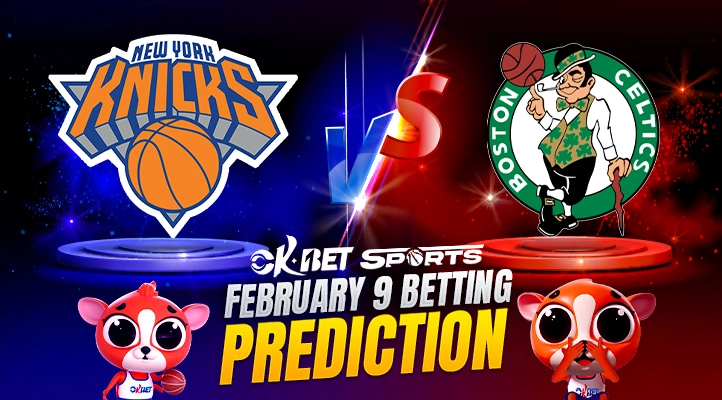 new york knicks vs boston celtics a logo of 2 nba team